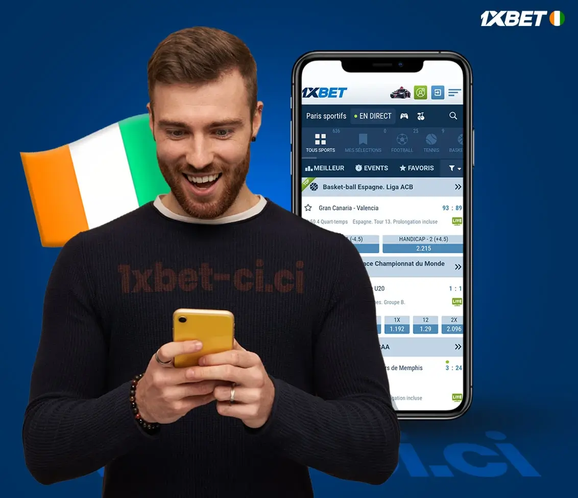 Comment commencer à jouer sur 1xBet CI?