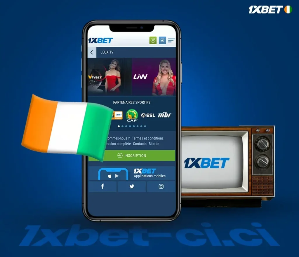 Connexion 1xBet.ci – Jeux TV