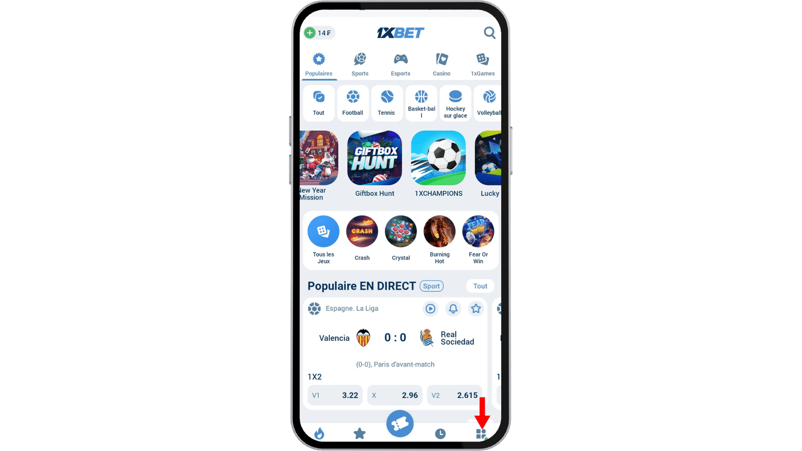 retirer le bonus 1xbet 1