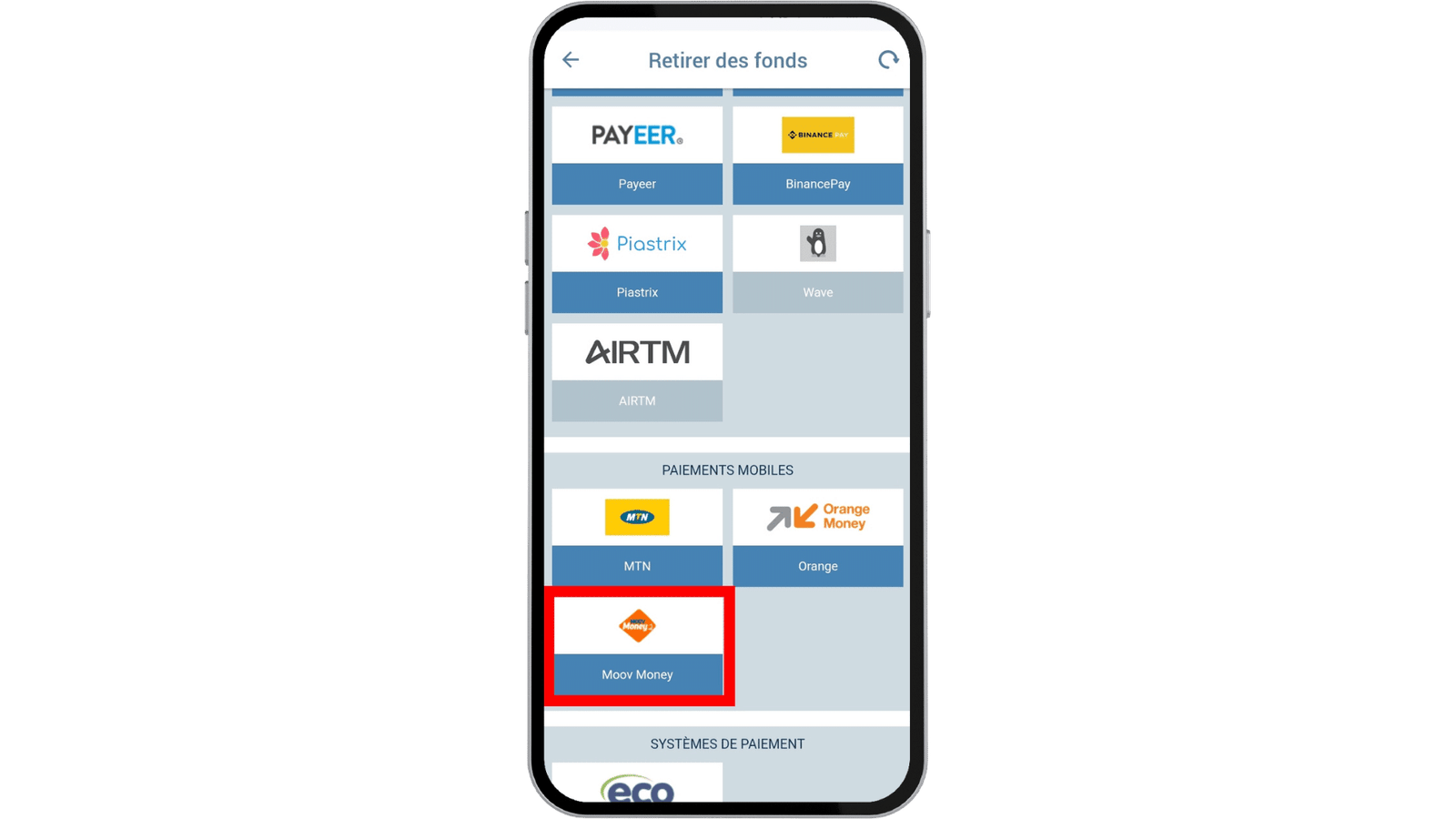 dépôt 1xbet en côte d'ivoire 2