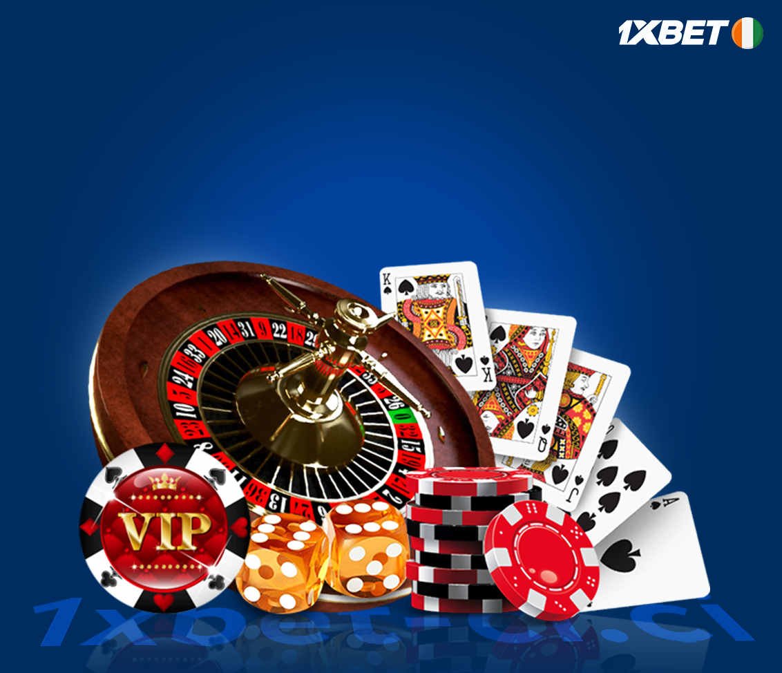 Les différentes catégories de jeux casino sur 1xbet